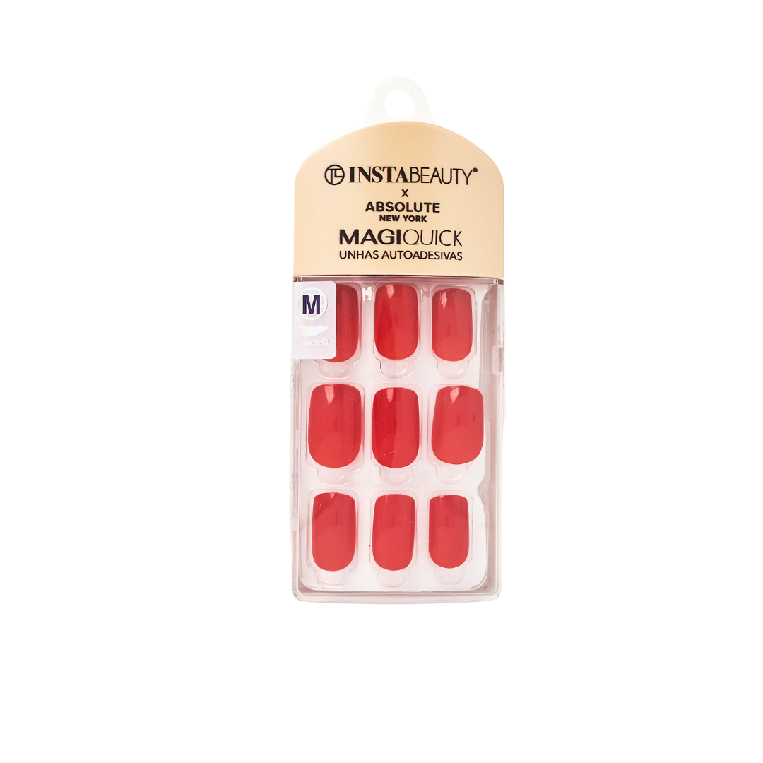 Unhas Autoadesivas - Candy Red M