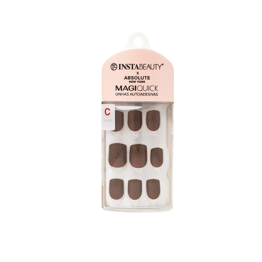 Unhas Autoadesivas - Chocolate Brown C