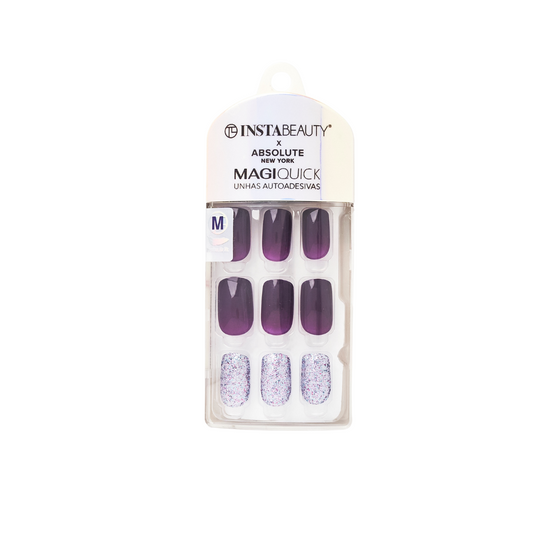 Unhas Autoadesivas - Raisin Purple M