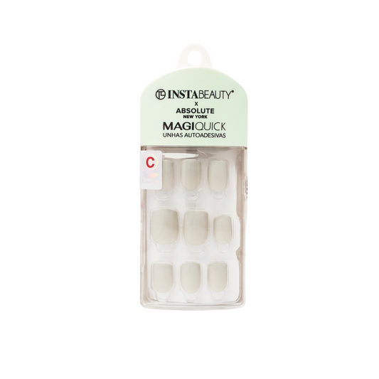 Unhas autoadesivas - Cloudy Grey C