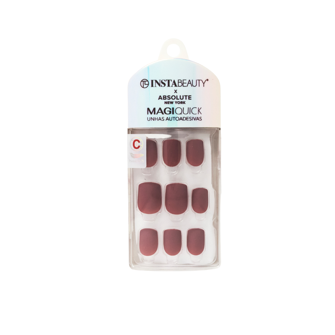 Unhas autoadesivas - Martian Orange C