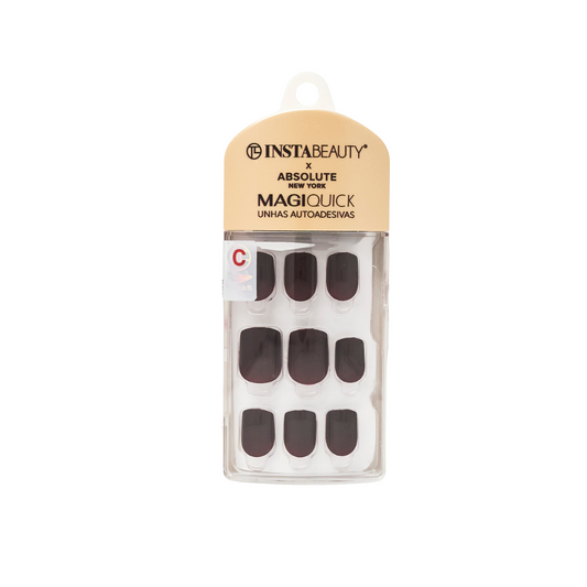 Unhas Autoadesivas - Reddish Black C