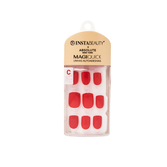 Unhas Autoadesivas - Candy Red C