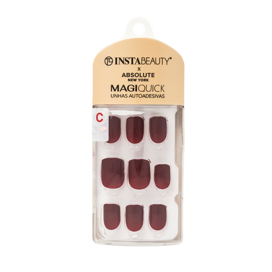 Unhas Autoadesivas - Mohagany Red C
