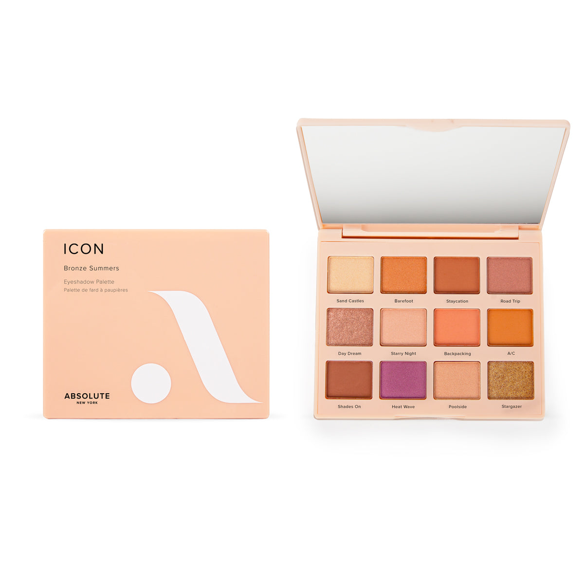 Paleta de sombras - ICON Verão Bronze